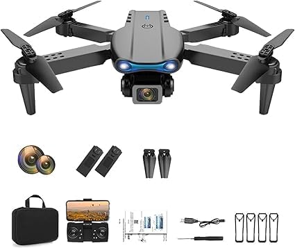 E99 Pro 4K Dual Camera Drone – Foldable WiFi FPV Quadcopter with Altitude Hold & App Control